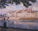 Henri Lebasque  - Bilder Gemälde - Walk by the River