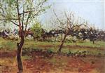 Isaak Iljitsch Lewitan - Bilder Gemälde - Apple Trees in Bloom