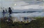 Isaak Iljitsch Lewitan  - Bilder Gemälde - Fog on the Water