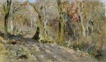 Isaak Iljitsch Lewitan  - Bilder Gemälde - Forest in Autumn 4