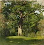 Isaak Iljitsch Lewitan  - Bilder Gemälde - Oak Tree