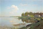 Isaak Iljitsch Lewitan  - Bilder Gemälde - On the Lake
