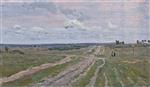 Isaak Iljitsch Lewitan  - Bilder Gemälde - The Vladimir's Road 2
