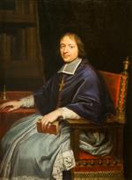 Pierre Mignard  - Bilder Gemälde - Portrait of a Cleric