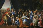 Pierre Mignard  - Bilder Gemälde - The Family of Darius Before Alexander the Great