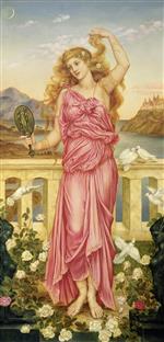 Evelyn De Morgan - Bilder Gemälde - Helen of Troy