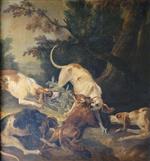 Jean Baptiste Oudry - Bilder Gemälde - Fox Hunt
