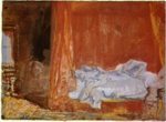 Joseph Mallord William Turner - paintings - A Bedroom