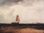 Joseph Mallord William Turner - paintings - Fischen am Blythe sand, die Flut setzt ein