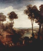 Joseph Mallord William Turner  - paintings - Merkur und Herse