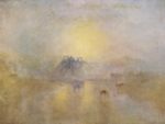 Joseph Mallord William Turner  - Peintures - Château de Norham au soleil levant