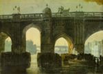 Joseph Mallord William Turner  - paintings - Old London Brige