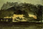 Joseph Mallord William Turner  - Bilder Gemälde - Paestrum im Sturm