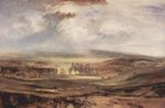 Joseph Mallord William Turner  - Peintures - Raby Castle, la résidence du comte de Darlington