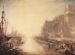 Joseph Mallord William Turner  - paintings - Regulus bricht von Rom auf