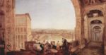 Joseph Mallord William Turner  - Bilder Gemälde - Rom vom Vatikan aus gesehen