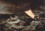 Joseph Mallord William Turner  - paintings - Schiffbruch