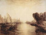 Joseph Mallord William Turner  - Peintures - Le château d´East Cowes