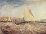 Joseph Mallord William Turner  - paintings - Schloss East Cowes