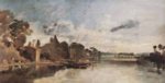 Joseph Mallord William Turner  - paintings - Walton Reach