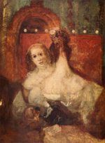 Joseph Mallord William Turner  - paintings - Zwei Frauen und ein Brief