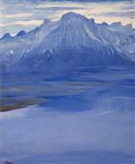 John Lavery  - Bilder Gemälde - Twilight, Lake of Geneva
