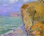 Gustave Loiseau  - Bilder Gemälde - Cliffs at Grainval