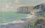 Gustave Loiseau  - Bilder Gemälde - Cliffs at Saint Jouin