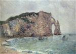 Gustave Loiseau  - Bilder Gemälde - Etretat