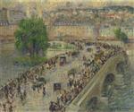 Gustave Loiseau  - Bilder Gemälde - Port Corneille at Rouen