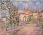 Gustave Loiseau  - Bilder Gemälde - Spring in Herouville