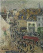 Gustave Loiseau  - Bilder Gemälde - Street in Pont Aven