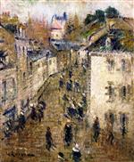 Gustave Loiseau  - Bilder Gemälde - Street in Pont-Aven
