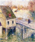 Gustave Loiseau  - Bilder Gemälde - The Bridge