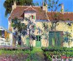 Gustave Loiseau  - Bilder Gemälde - The Garden Behind the House