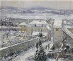 Gustave Loiseau  - Bilder Gemälde - Triel-sur-Seine, Winter