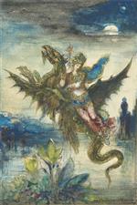 Gustave Moreau - Bilder Gemälde - Dream of the Orient