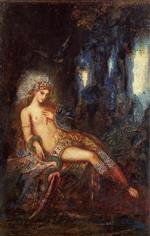 Gustave Moreau - Bilder Gemälde - Goddess on the Rocks