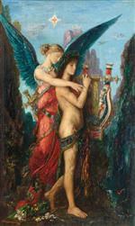 Gustave Moreau - Bilder Gemälde - Hesiod and the Muse