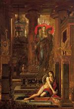 Gustave Moreau  - Bilder Gemälde - Orestes and the Erinyes
