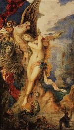 Gustave Moreau  - Bilder Gemälde - Perseus and Andromeda
