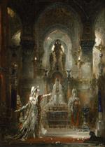 Gustave Moreau  - Bilder Gemälde - Salome Dancing before Herod