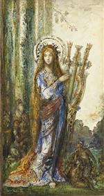 Gustave Moreau  - Bilder Gemälde - Satyrs