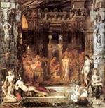 Gustave Moreau  - Bilder Gemälde - The Daughters of Thespius