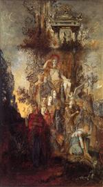 Gustave Moreau  - Bilder Gemälde - The Muses Leaving their Father Apollo to Go Out and Light the World
