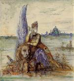 Gustave Moreau  - Bilder Gemälde - Venice