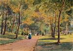 Alexei Petrowitsch Bogoljubow  - Bilder Gemälde - Bois de Boulogne