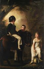 Henry Raeburn  - Bilder Gemälde - The Drummond Children