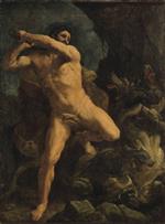Bild:Herkules tötet die Hydra