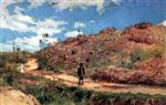Ilya Efimovich Repin  - Bilder Gemälde - Summer landscape in Kurskaya guberniya